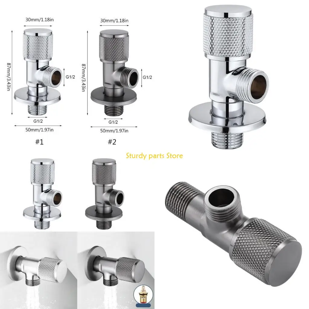 

97QC Simple Control Valves Water Stop Valves Switch Brass Valves Water Diverter