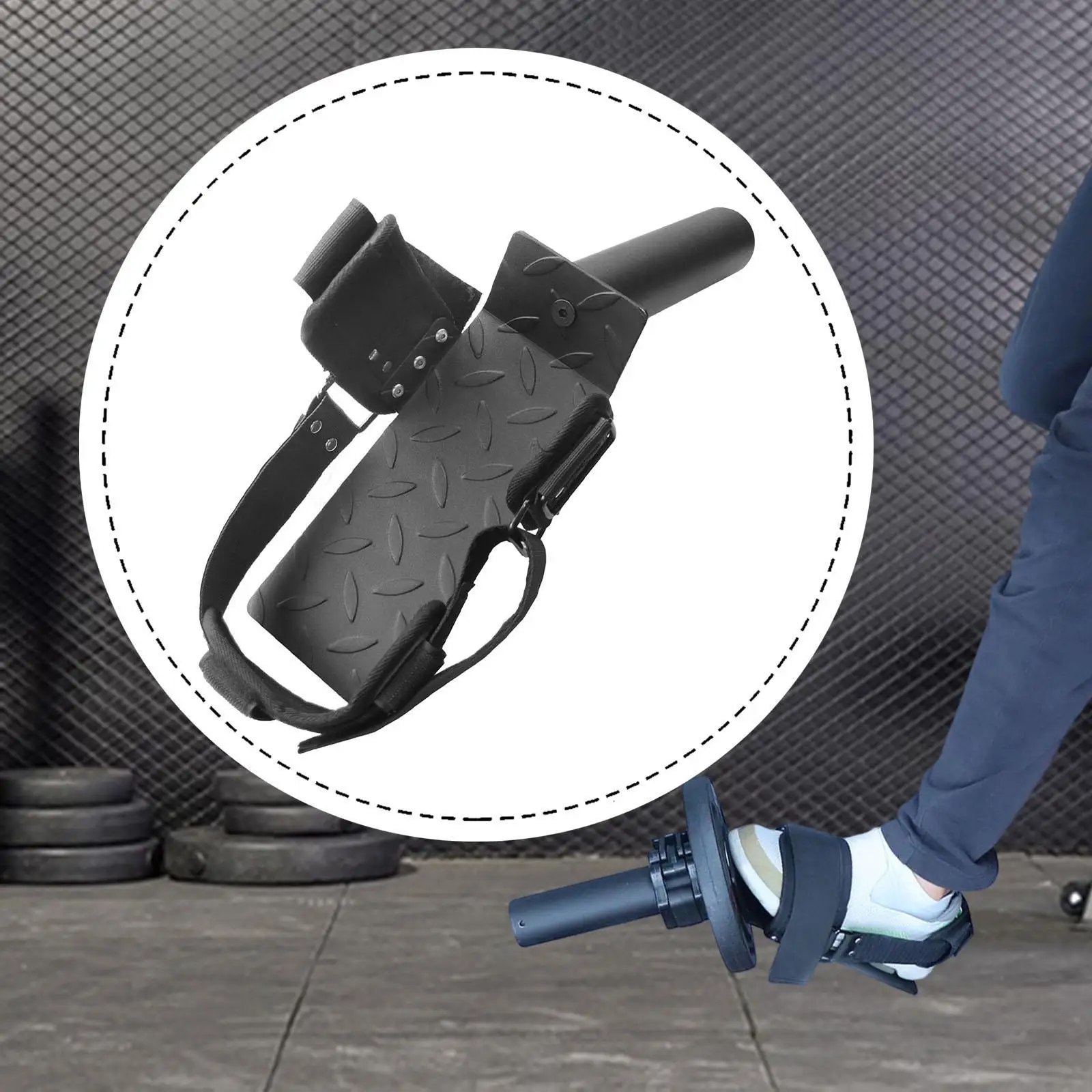 Barra tibiala de acero, ejercitador versátil de músculos de la pantorrilla, dispositivo de entrenamiento de fuerza de piernas para gimnasio en casa y rutina física