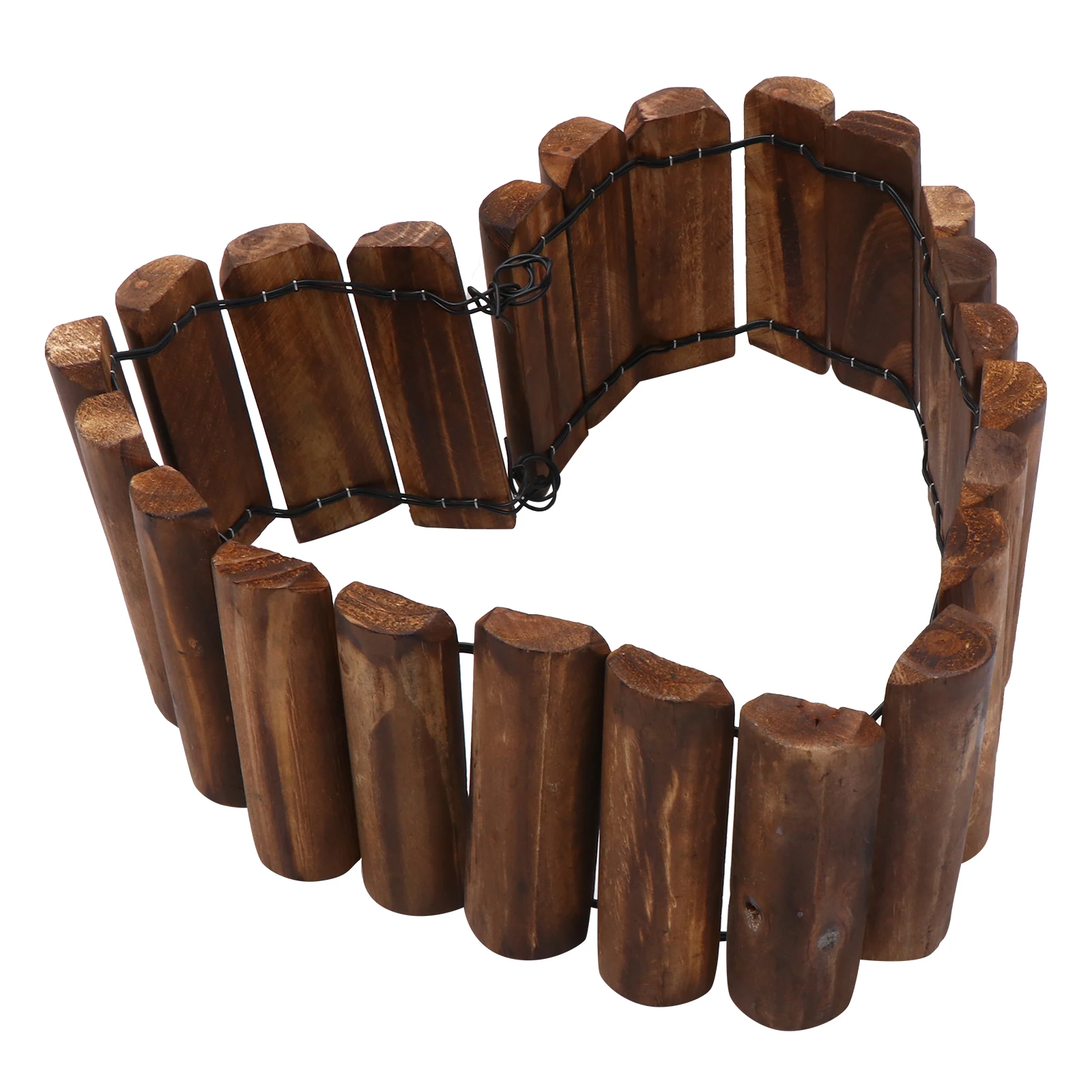 

Wooden Fence Garden Supply Anti-corrosive Landscape Courtyard Partition Durable Reusable Natural Atmosphere Long Service Life