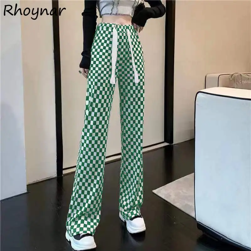 

Широкие брюки женские мешковатые S-3XL хипстерские брюки с надписью Европейская уличная одежда для подростков с завязками и высокой талией дизайнерские брюки Ins