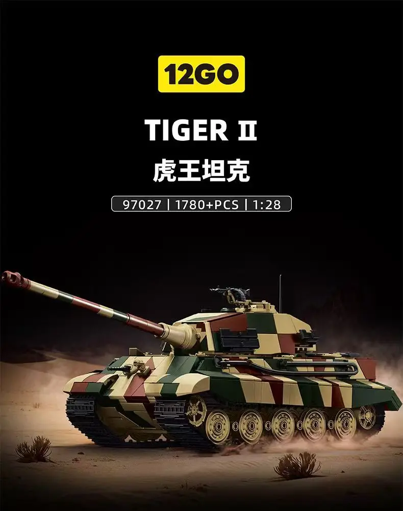 german-ww2-military-tank-model-building-blocks-toy-moc-army-technology-action-m26-is-2-t34-85-tank-bricks-toy-for-children-boys