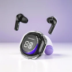 T8 Wireless Bluetooth Headphones LED Power Display In-Ear Wireless Earbuds with Charging Case HiFi Stereo TWS Headset for Phones