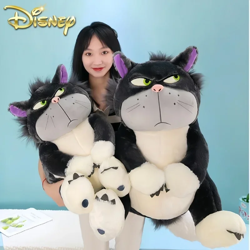 New 30-60cm Genuine Disney Lucifer Plush Toy Kawaii Stuffed Animal Plush Toys Japan Figaro Cinderella\'s Cat Birthday Gifts Toys