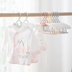 5/10/20 stücke Baby Kleiderbügel Kinderzimmer Trocknen Racks Nicht-slip Kinder Lagerung Kleiderbügel Für Kleidung Rack closet Organizer für Kleidung