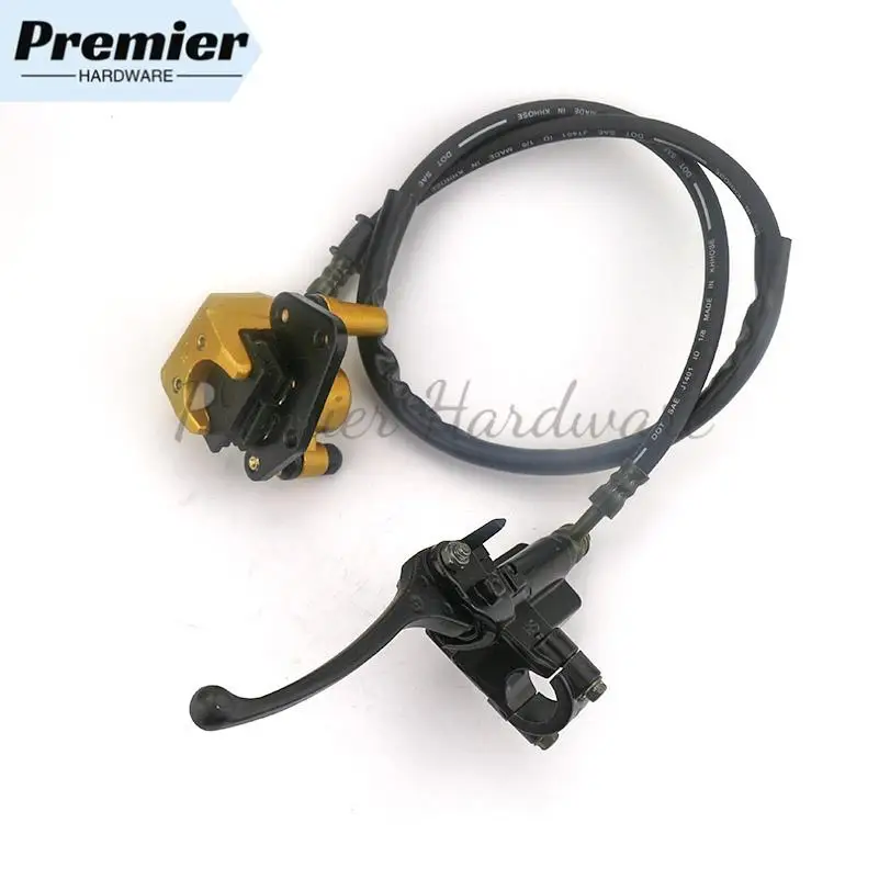 Комплект переднего дискового тормоза мотоцикла, гидравлическая система для 110cc 125cc 140cc BBR TTR, питбайк, мотокросс, скутер, питбайк