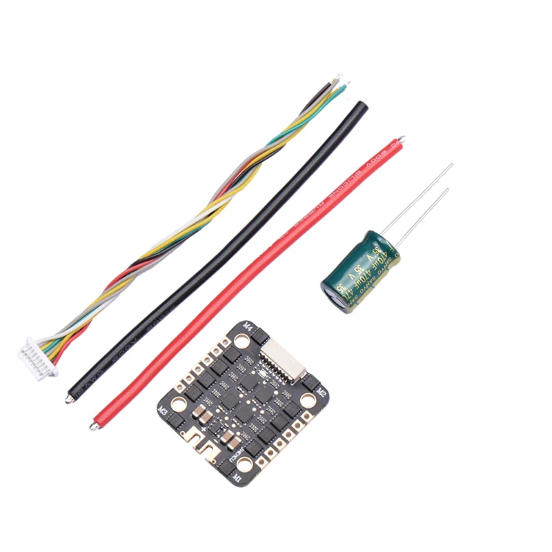 20X20mm JHEMCU EM40A BLHELI_S DSHOT600 2-6S 40A 4in1 Brushless ESC for FPV Stack Freestyle Micro Drones DIY Parts