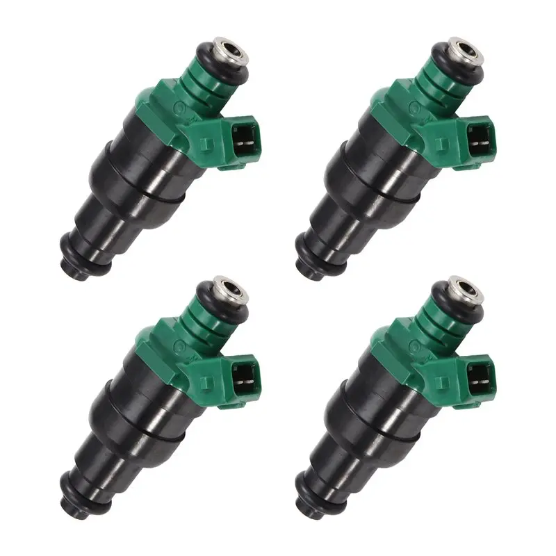 

A33K-For Renault Kangoo Clio II Twingo 1.2 1.4 Compatible Fuel Injector Nozzles- 4 Pack 7700875368, 875368