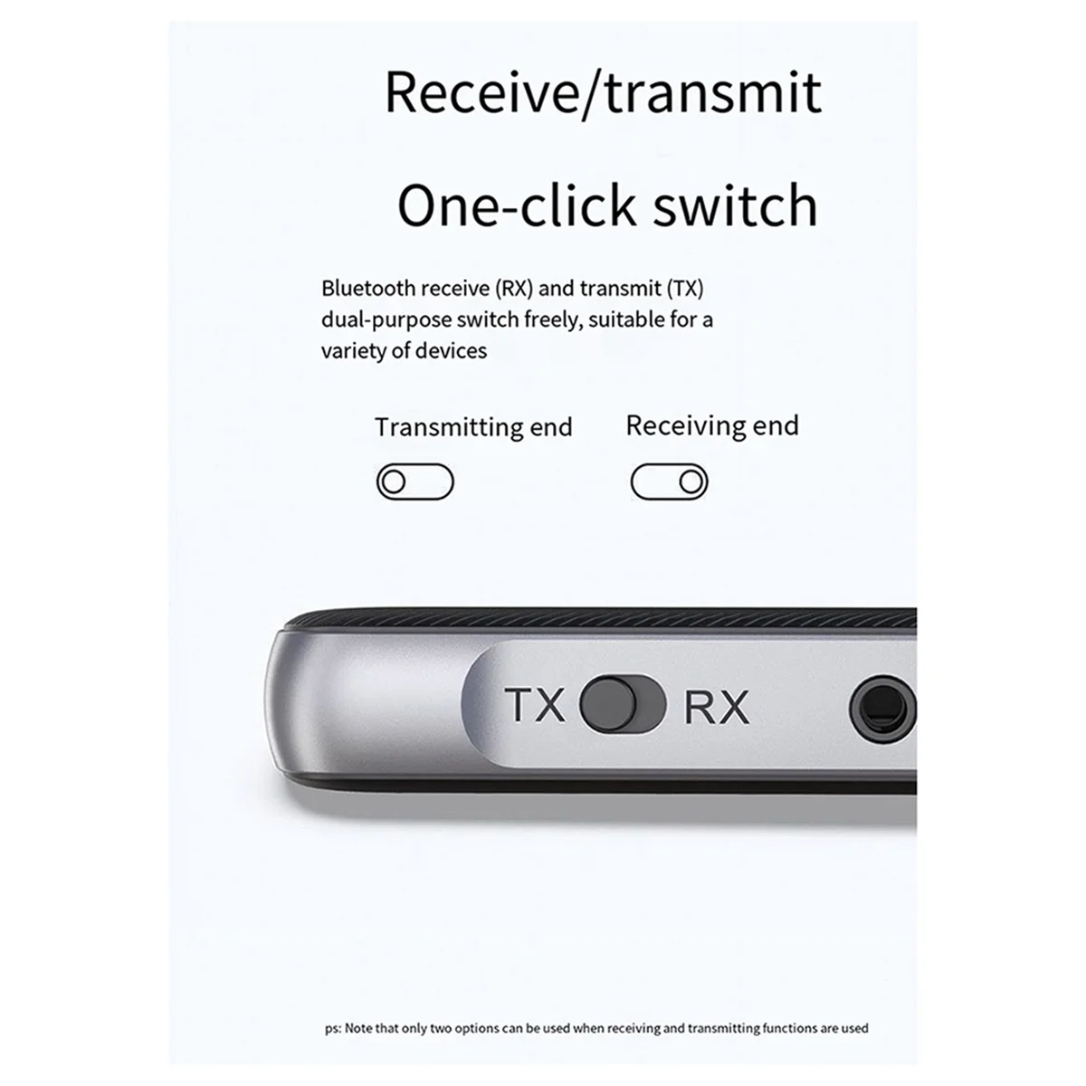 HOT New GR11 Digital Display Car Bluetooth Transmitter and Receiver Two-In-One Car Bluetooth Audio Adapter