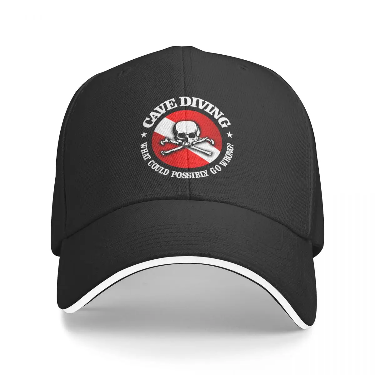 

Cave Diver (rd) Baseball Cap Sun Cap beach hat Trucker Hat Caps For Women Men's