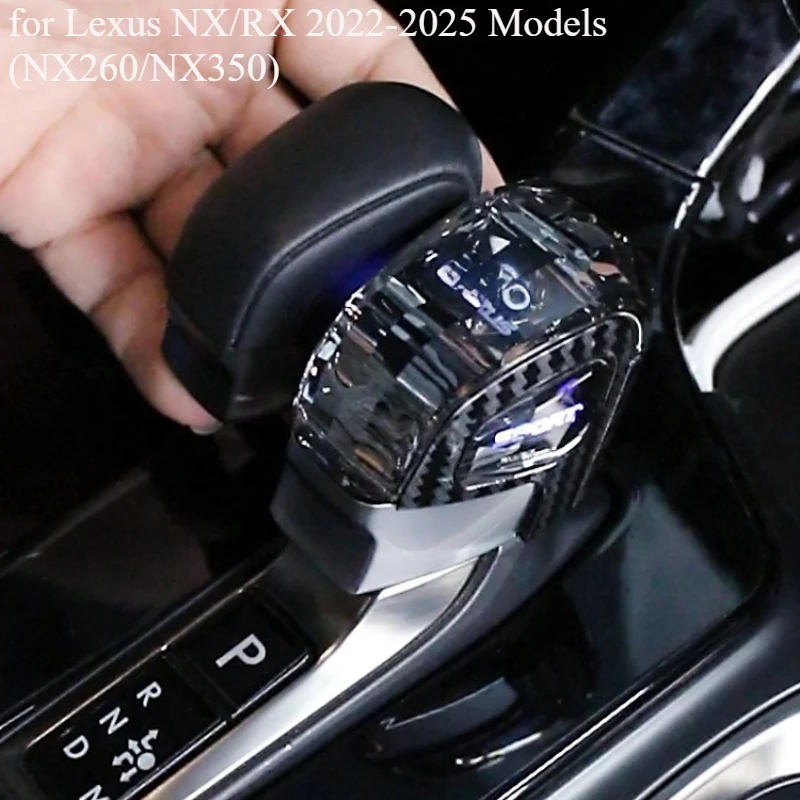 

Набор ручек переключения передач Crystal для моделей Lexus NX/RX 2022-2025 гг. (NX260/NX350)