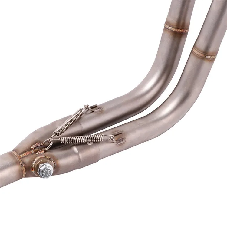 Für Kawasaki Z400 Ninja 250 400 2017-2022 Auspuffrohre Komplettes Auspuffsystem Krümmer Verbindungsrohr – Detail 4