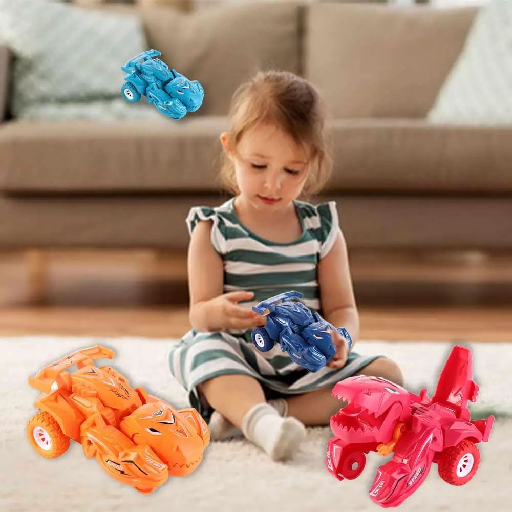 Sliding Dino Car Stunt Car  Dinosaur Robot Car  Dinosaur Deformation Car Transformer Dinosaur Car Deformation Car
