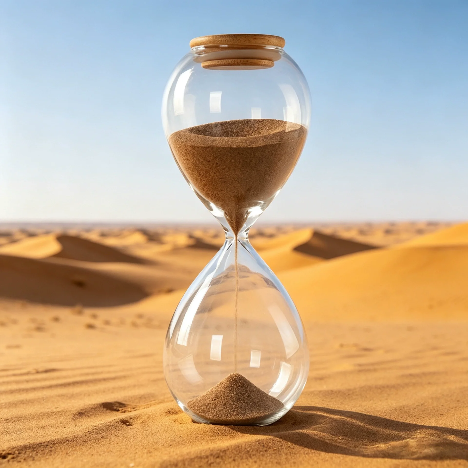 DIY Fill Sand Hourglass Non-Timing Sand Clock Craft Decor Choose Your Own Sand (Desert/Ordinary/No Sand) Creative Tabletop Art