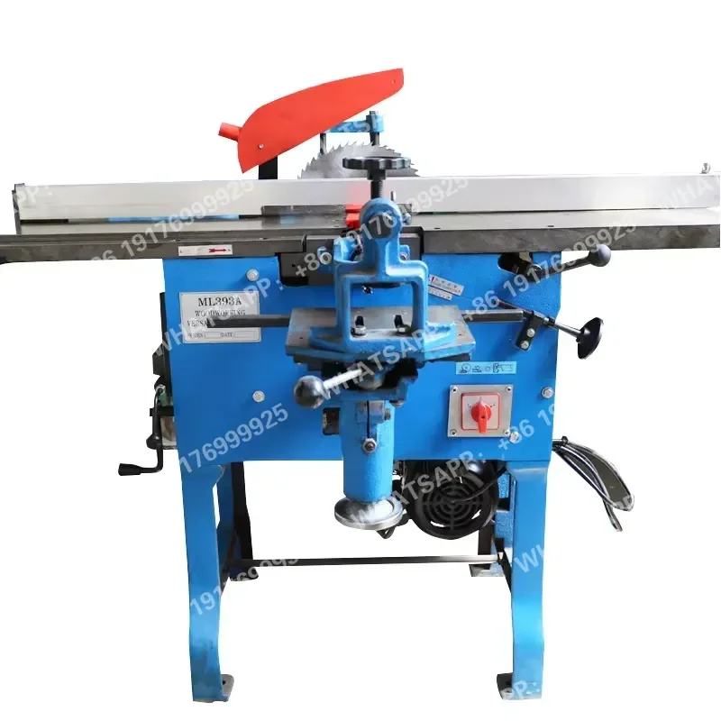 Multi-Purpose Woodworking Machine Multi-Use Bench Planer with Straight Cutter Head Engine Core Component Wood Planer