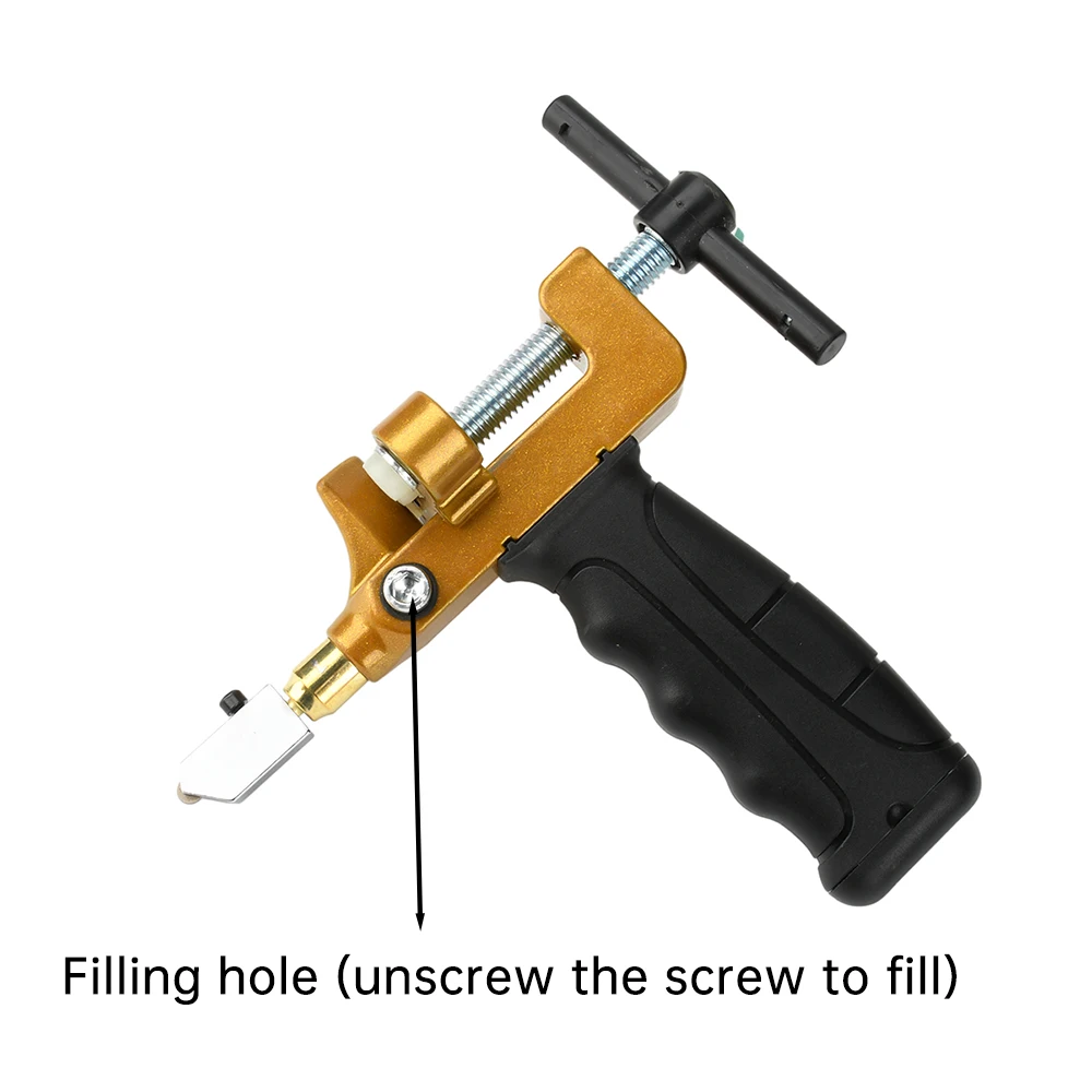 Pemotong Kaca Ubin Berlian 2 In 1 Kualitas Tinggi Pemotong Keramik dan Porselen Profesional Alat Tangan Multifungsi Manual Rumah DIY