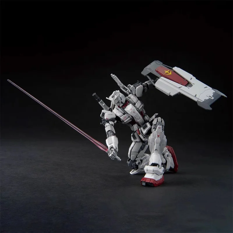 반다이 애니메이션 HG 1/144 레퀴엠, 복수 Rx-78 건담 EX 이동식 조립 모델, 액션 장난감 피규어, 크리스마스 선물