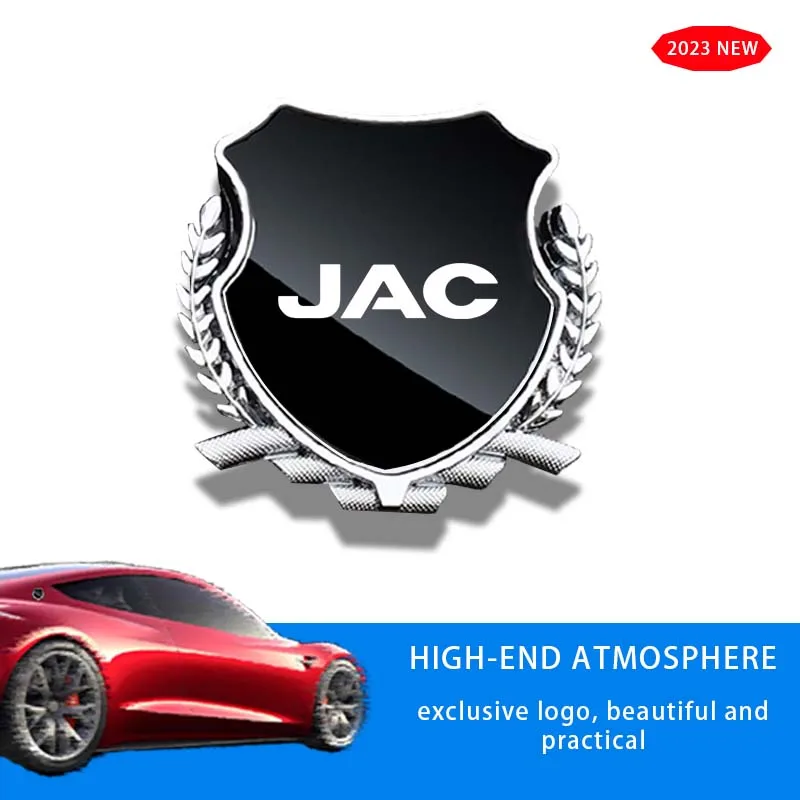 

Car Side Modification Sign Triangular Metal Sticke For JAC Refine S3 M4 M5 JS2 M6 S3 J3 J2 S5 A5 J5 2019 2012 2024 Accessories