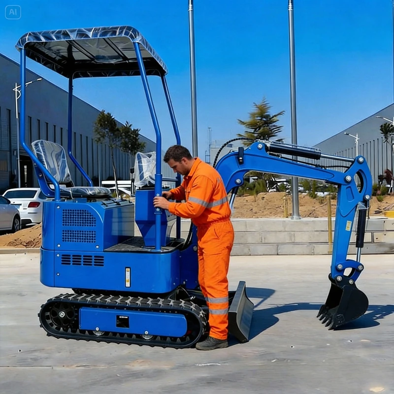 

1.5Ton mini excavator kubota engine Epa/Euro 5 Europe Construction Multifunctional mini diesel excavator tools