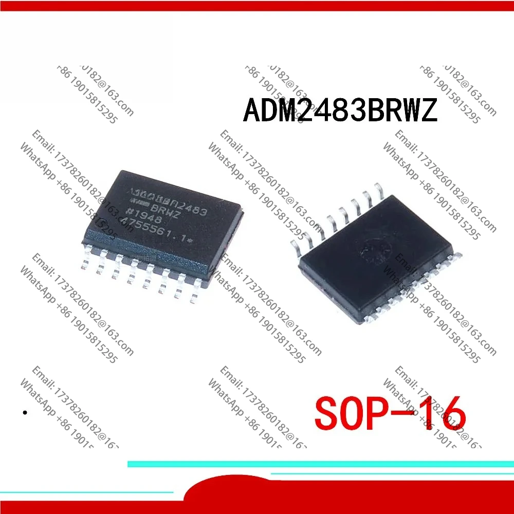 

5PCS/LOT NEW&Original ADM2483BRWZ SOP-16 ADM2483 SOP16