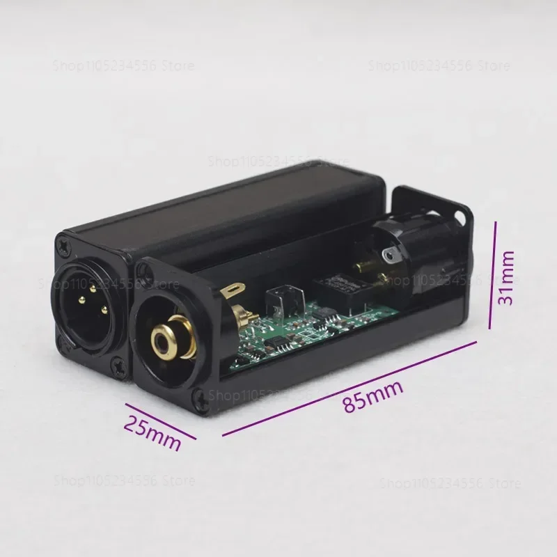 

Coaxial SPDIF to AES Level XLR Port Recording Dat Connected to Digital Active Speaker 75 Ohm to 110 Ohm