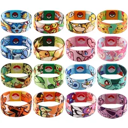 Japanese Anime Game Monsters Series Wristband Wide Band Bangles Armband Cute Stretch Wristband Bracelet Men Fashion Accessories