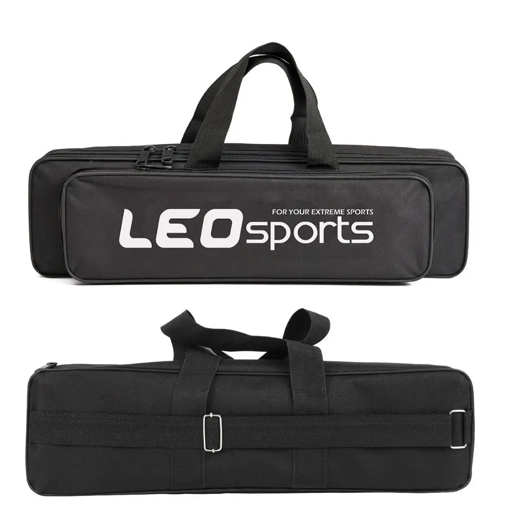 50/70/80cm Fishing Rod Bag Zipper Closure Carry Handles Fishing Tackle Bag Larger Capacity Black Fishing Tackle Storage Bag