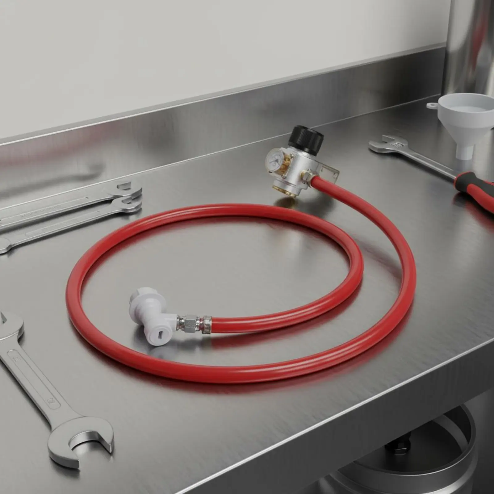 Picture 5: CO2 Pressure Pressure Controller Space-Saving Design Mini CO2 Pressure Controller Brewing Equipment Easy To Use for Homebrewers
