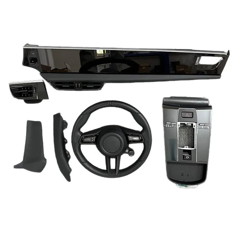 

Old and new interior kits for sports car modifications