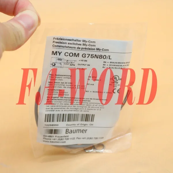 

2026 1pc New My Com G75n80l in Box Brand New Original Spot Plc