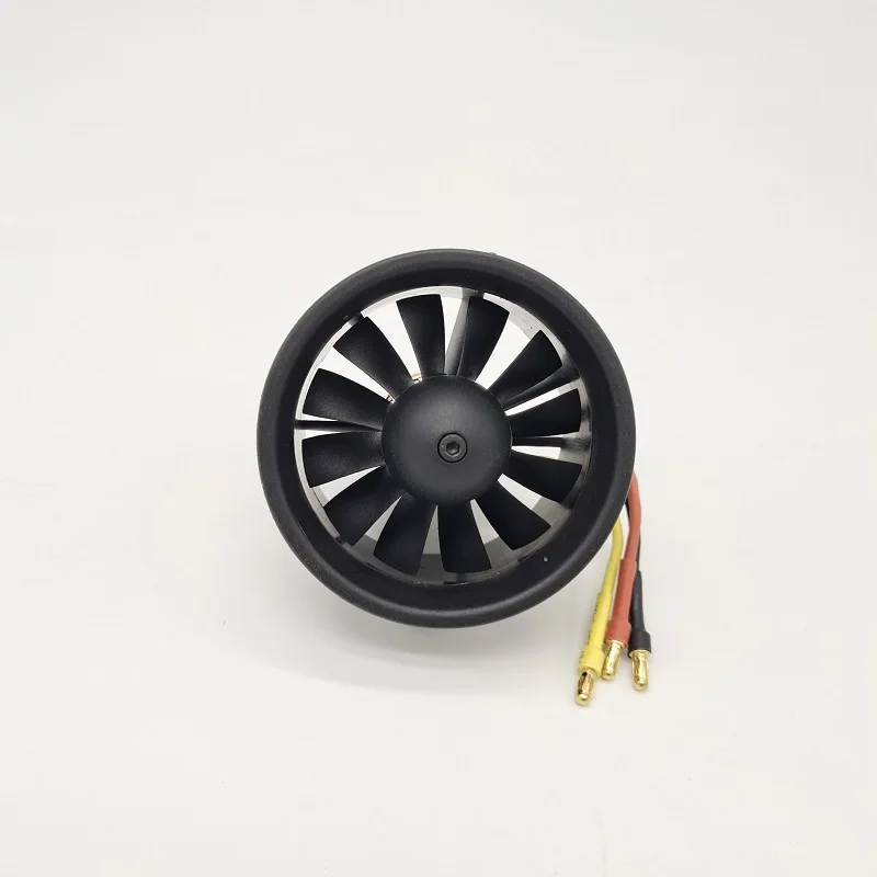 Freewing 64mm EDF E7204 2836 Motor 3300KV With 12 Blades Ducted Fan and E7206 2840 Motor 2850KV  E7207 2945 3100 Motor