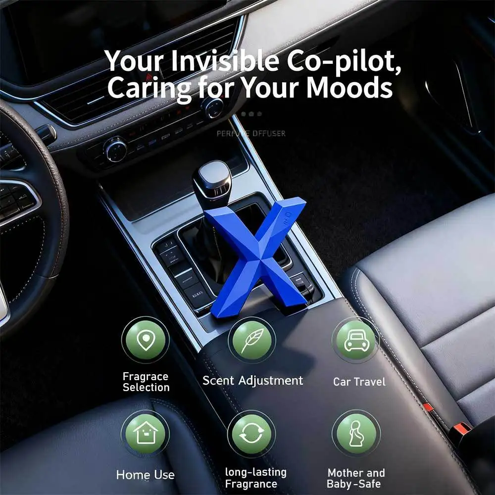 Elegant Vent Clip Air Freshener for Car, Long-Lasting Black Crystal Perfume Aroma Keeps Your Car Smelling Fresh view 4