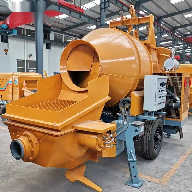 أسطوانة الخرسانة، بناء الجسيمات الكبيرة، هيكل ثانوي، مضخة نقل خلط هاون الحجر الناعم