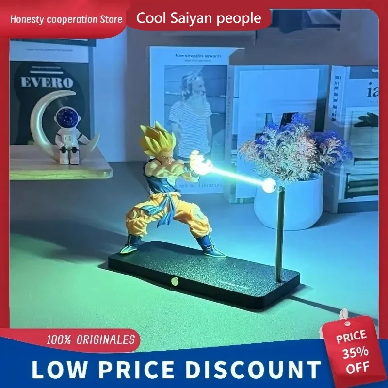

Dragon Ball Son Goku Night Light Anime Touch Kamehameha MagneticCreative Desk Decoration Cool Model Doll Boys Gifts