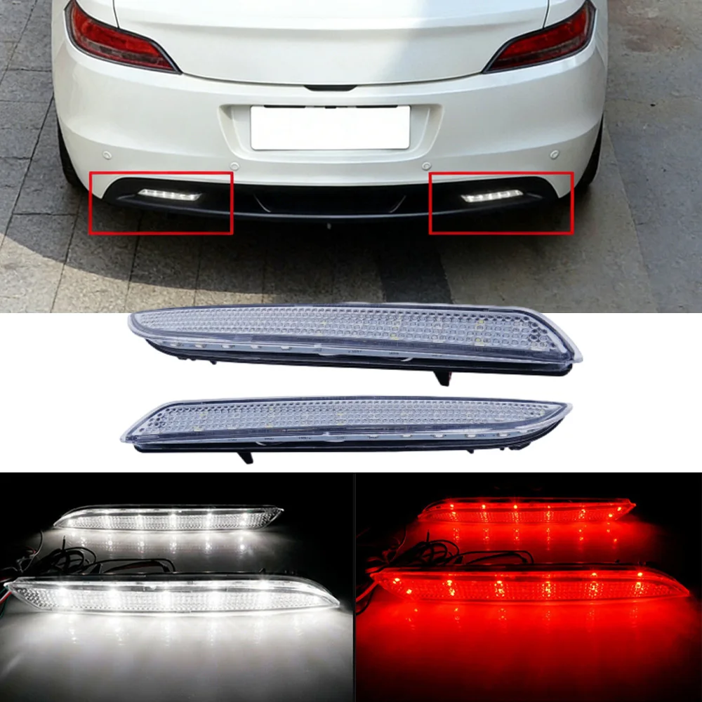 For Honda Insight CR-Z CR-V Fit Acura TSX Sportwagon Car Rear Bumper Light HO1185103 HO1184103 33505SLJ013 33555SLJ013