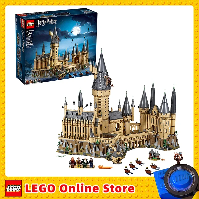 LEGO Harry Potter Hogwarts Castle 71043 with The Great Hall Sword of Gryffindor Chamber of Secrets Hut of Hagrid (6020Pieces)