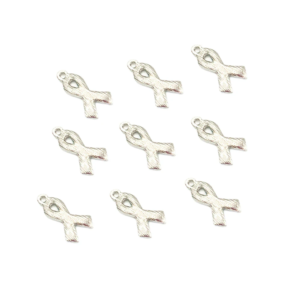 50 Pcs Jewelry Making Accessories Women Pendant Ribbon DIY Yellow Color Women's