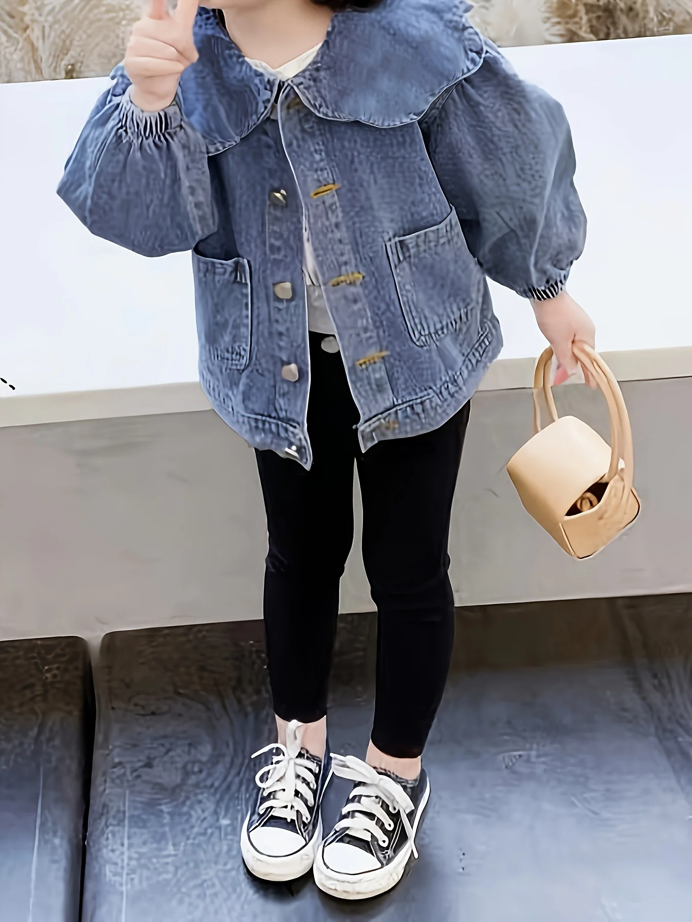 女の子 アウター 春 & 秋 新しい子供服 女の赤ちゃん アウター 子供用 小さな女の子 トップス 秋と冬 カーディガン F