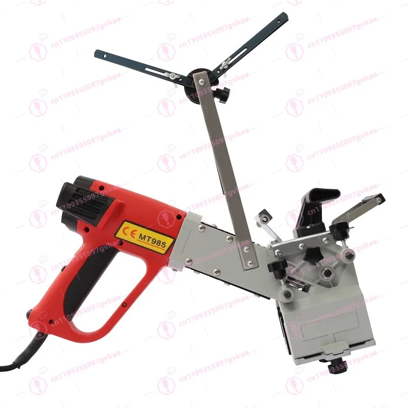 2000W Portable Woodworking Edge Banding Machine,Edge Bander W/Triangle Bracket,3 Adjustable Air Speeds, Adjustable Temperature