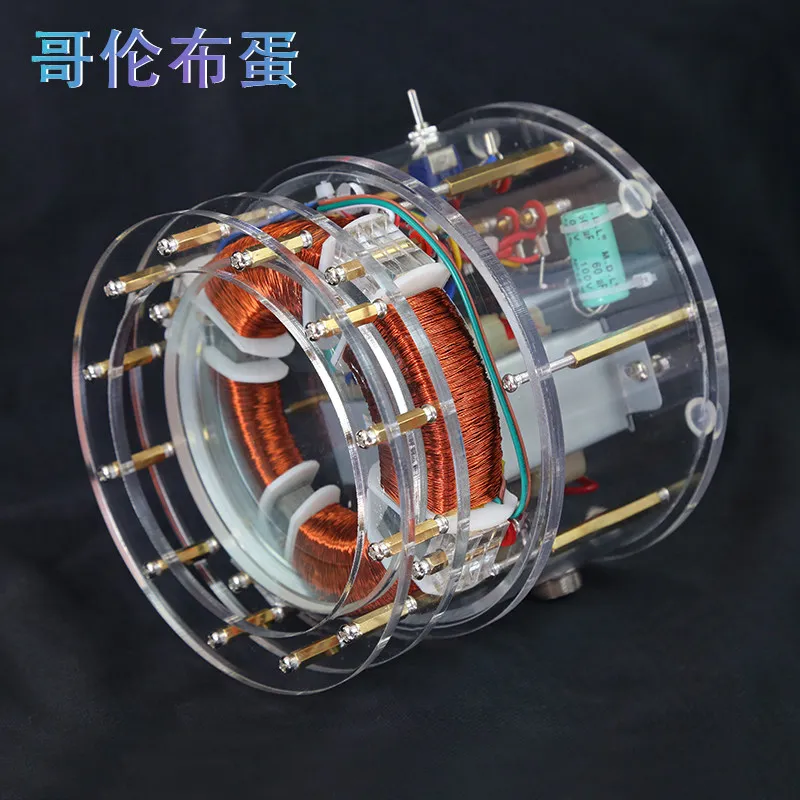 Induction Motor Model Rotating Field Demo Physics Teaching Aid
