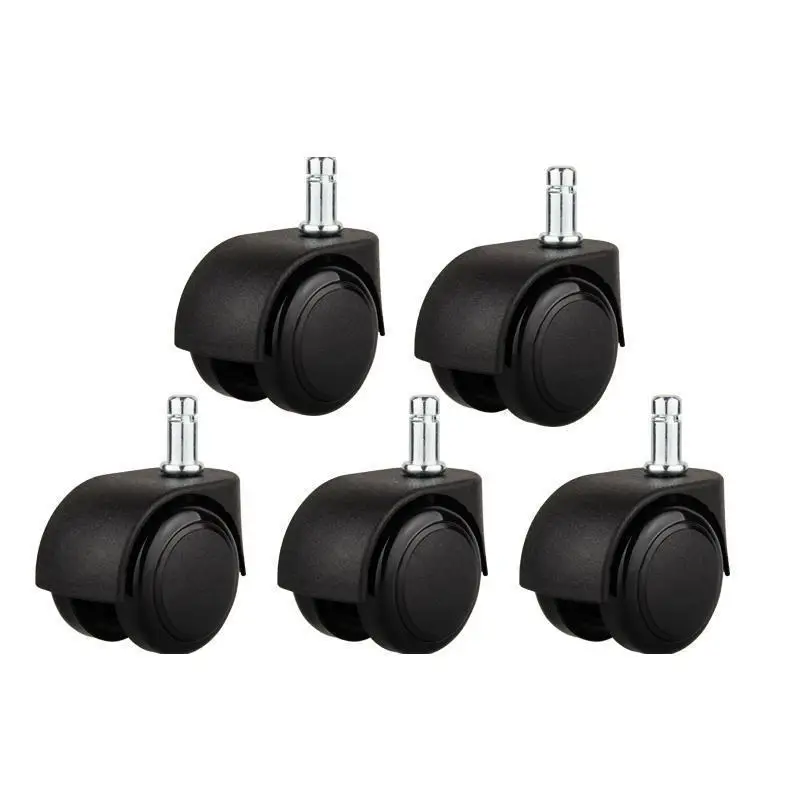 

(5 Packs) 2 Inch Screw Rod M10*22mm Home Wheel / Office Chair Computer Chair Pulley Swivel Chair Wheel Caster Accessories