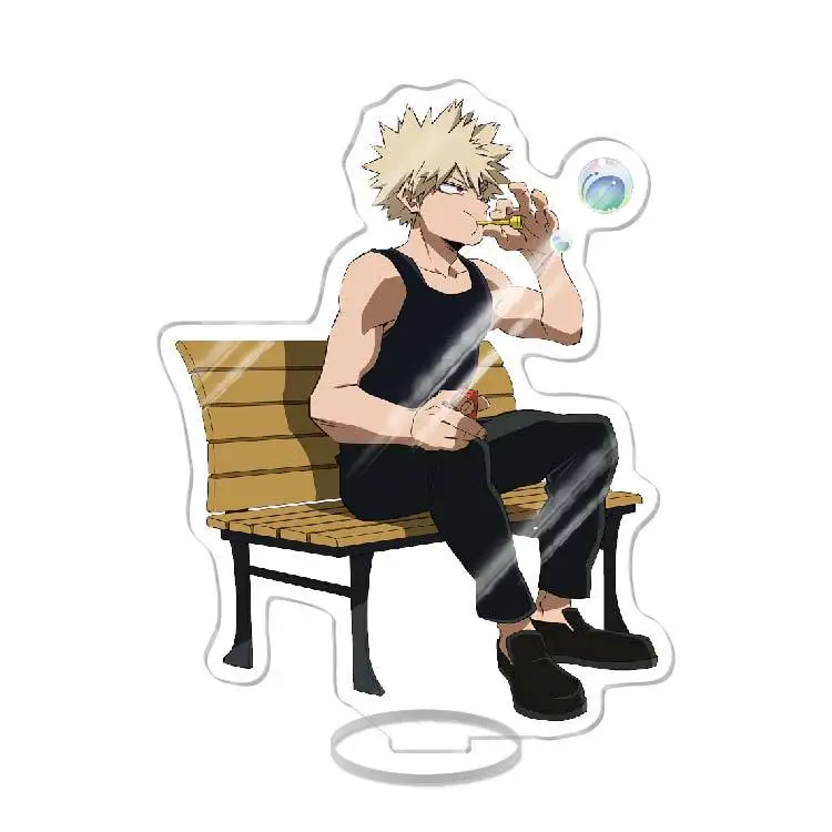 MHA ‌My Hero Academia‌ Anime Stand Model Plate Decoration Desk Figure Display Couple Gift Cartoon Prime New Ornaments Standee view 3
