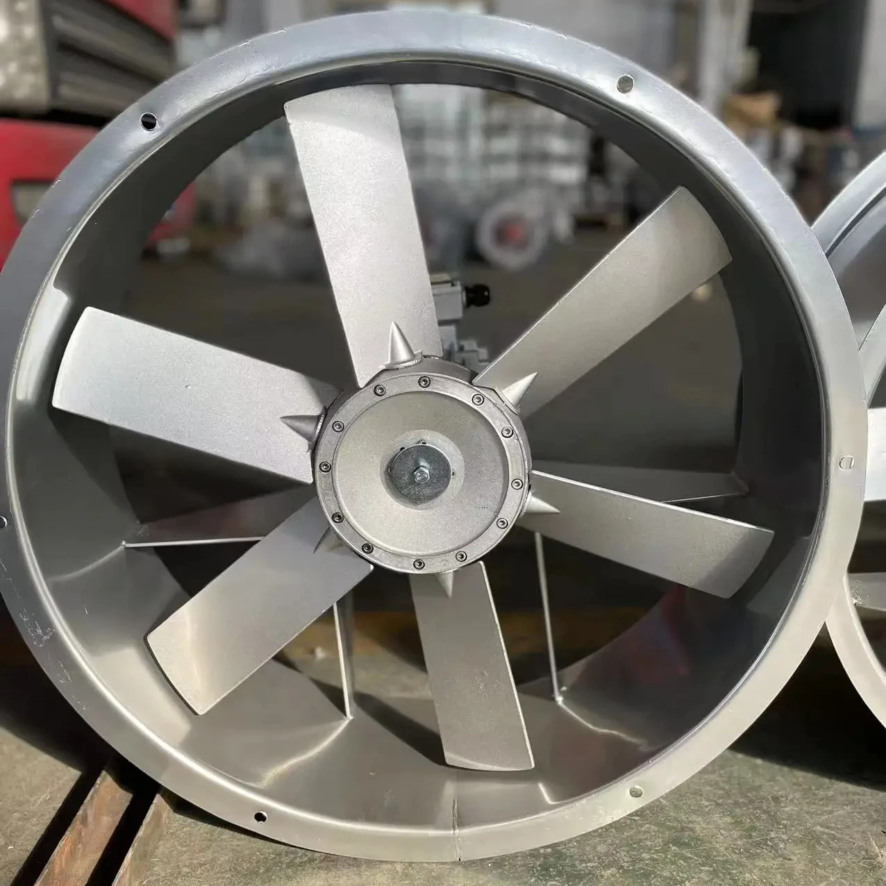High quality high temperature and high humidity wood drying kiln fan axial circulation reversible fan