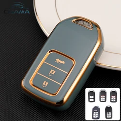 2 3 4 5 Buttons TPU Car Smart Remote Key Case Cover Shell for Honda Vezel City Civic Jazz BRV BR-V HRV Key Case Fob Accessories