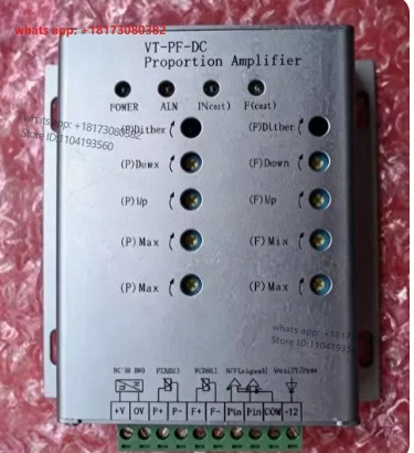 VT-PF-DC-A1-V Dual Proportional High Precision Aluminum Box Proportional Amplifier - Dual Proportional Valve Amplifier