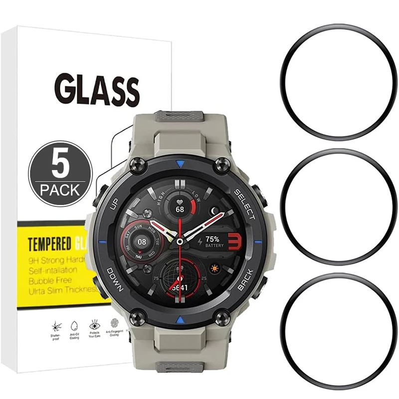 

Защитная пленка для экрана Amazfit T-Rex 3 Pro HD, прозрачная защитная мягкая пленка от царапин, не стекло, аксессуары для Amazfit T-Rex 3Pro