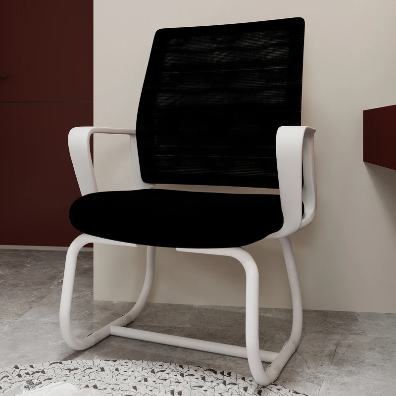 Minimalist Modern Chair – Metal Frame Soft Comfortable Home & Office Use Multiple Colors Available