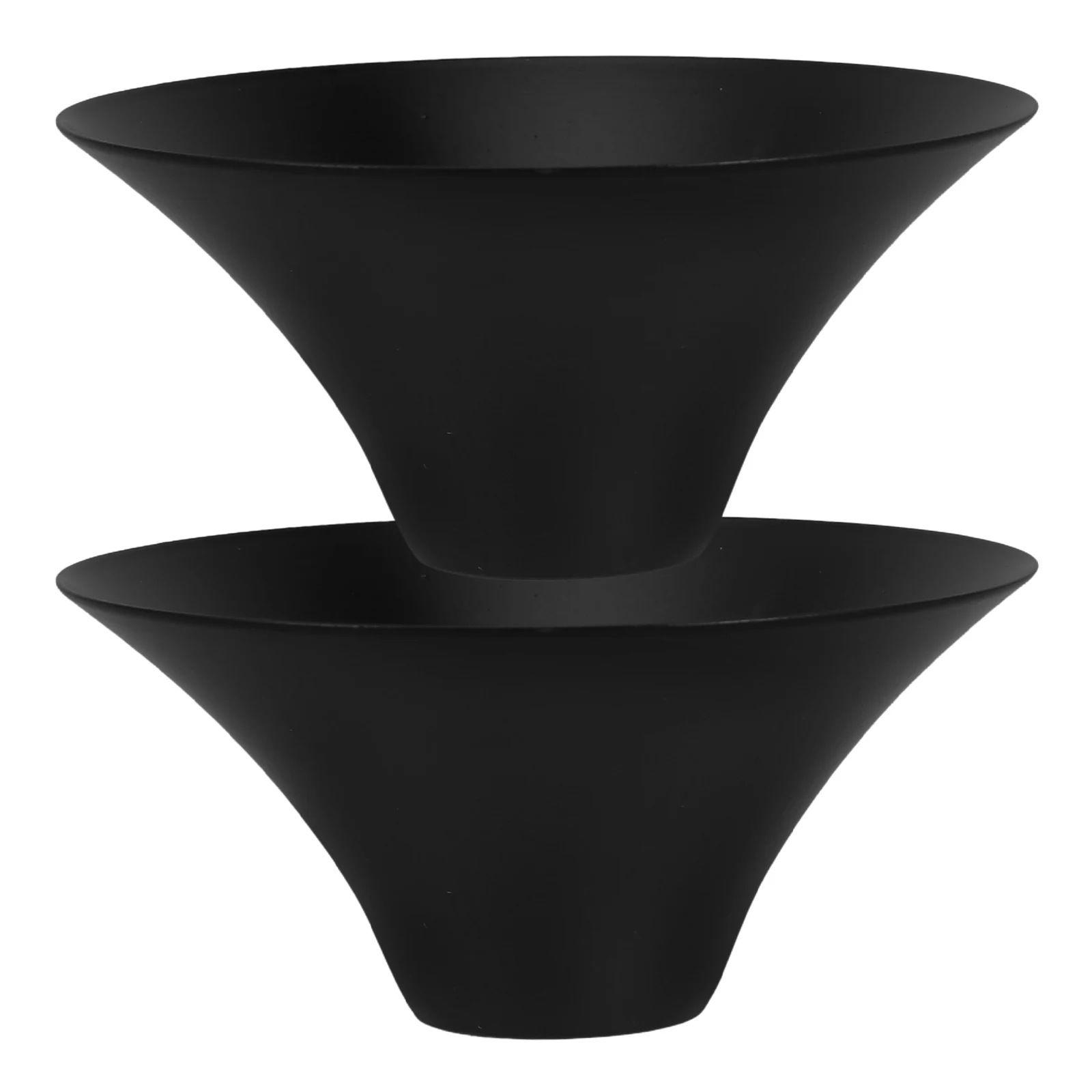 

2pcs Horn Wall Light Finial Stylish Diy Holder Cup Base Retro Metal Lampshade Part for Home Bars Lamp Base Lamp Cup
