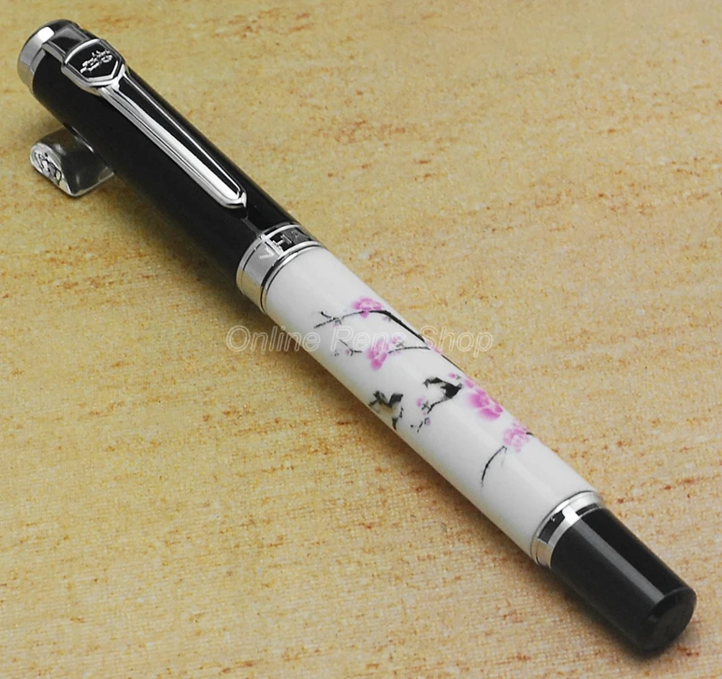 

Jinhao Plum Blossom Metal Ceramics Roller Ball Pen JR143