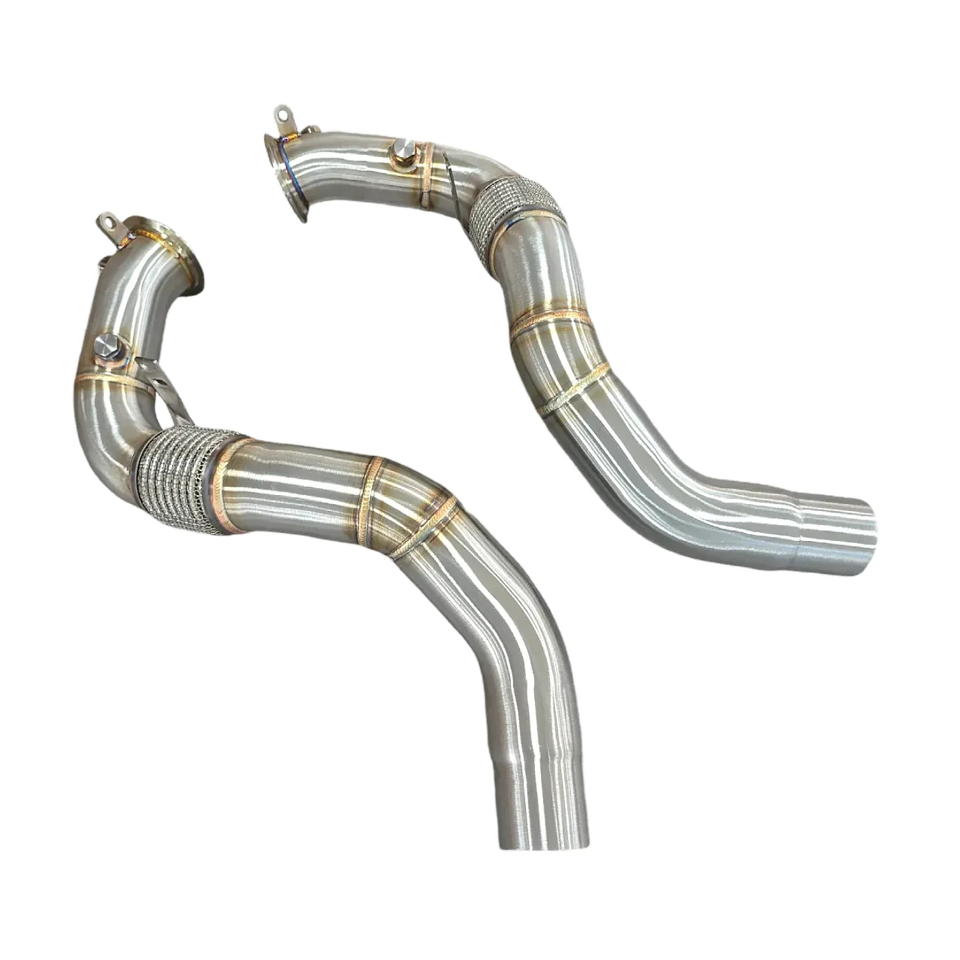 

Stainless Steel Exhaust Downpipe For BMW G30 550i Downpipe