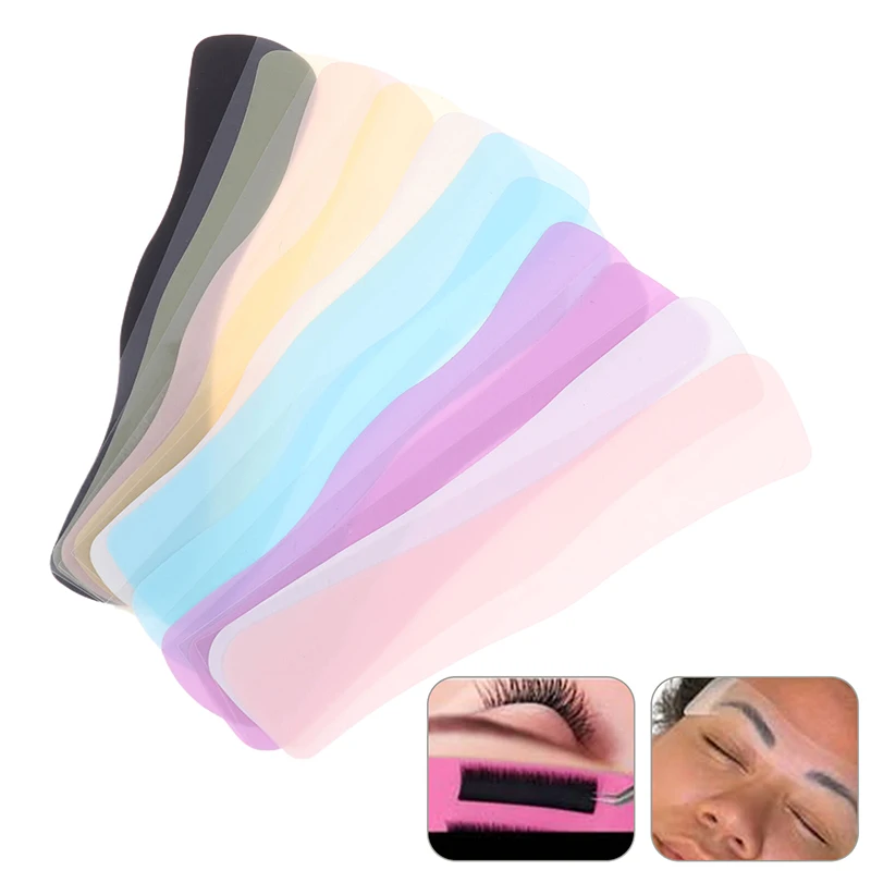 Podkładka silikonowa do przedłużania rzęs, naklejka na czoło, tacka do nakładania rzęs, stojak, paleta, uchwyt na rzęsy, akcesoria do narzędzi